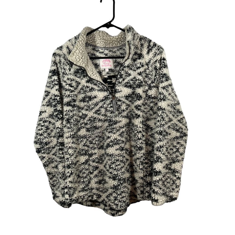 Cozy Sherpa Quarter Zip Pullover